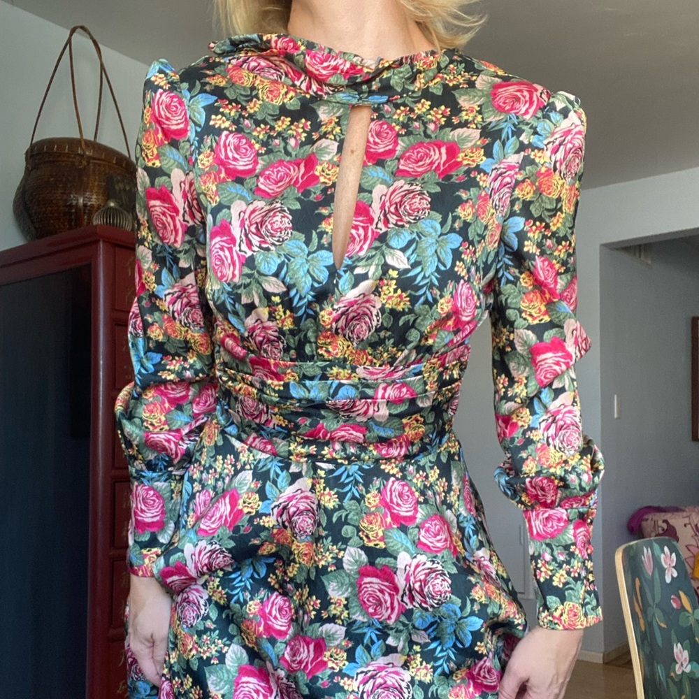 Floral mini dress